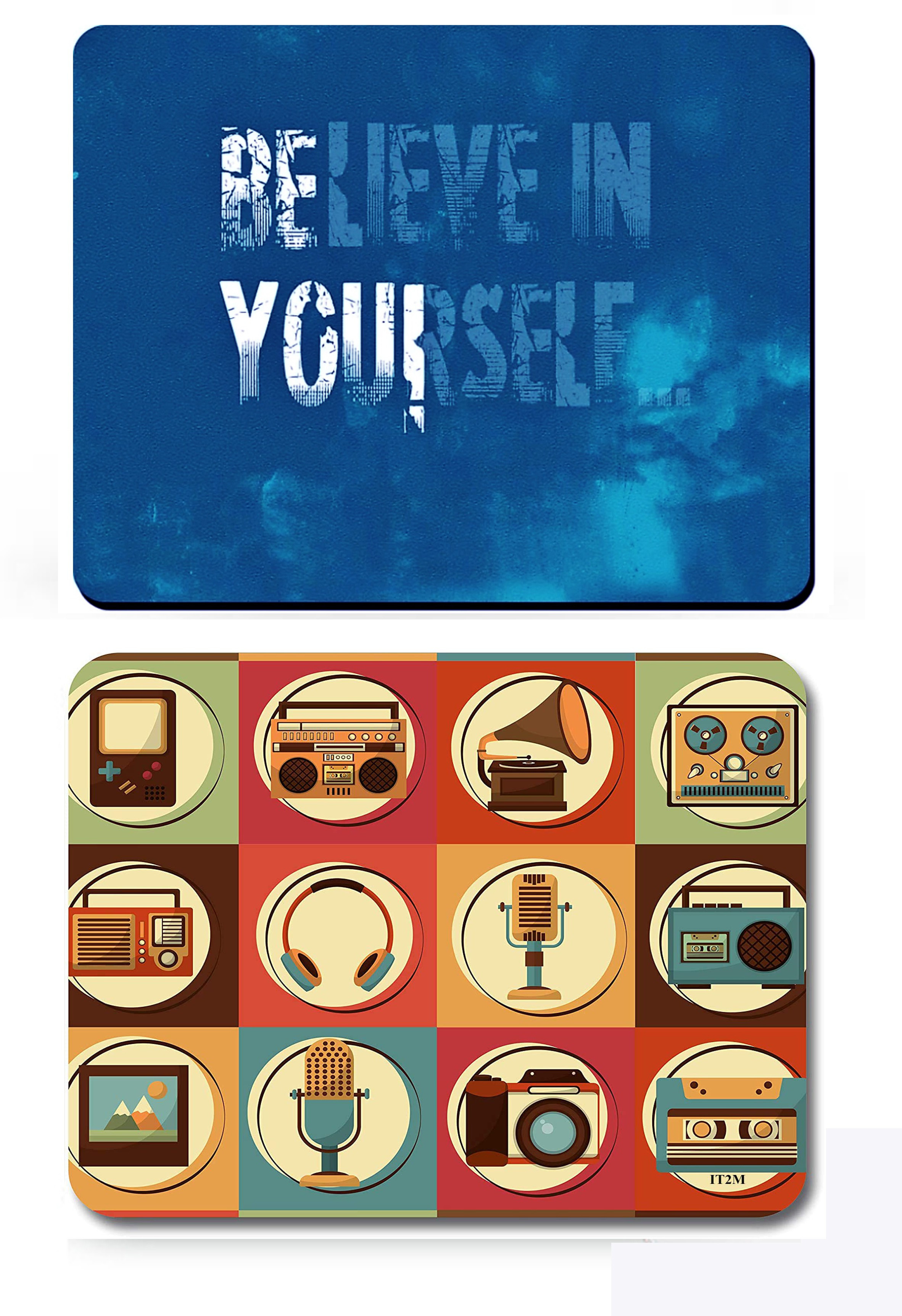 SMULY Designer Mouse Pad Non-Slip Rubber Base Mouse pad for Laptop & Desktop, Mousepad Mousepad image 1