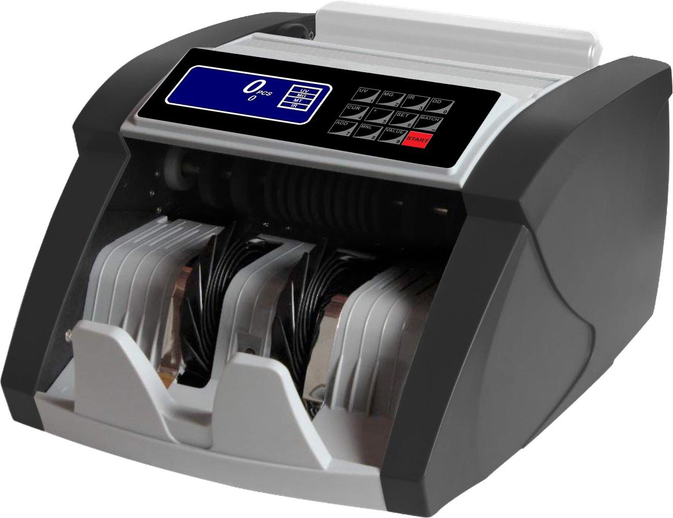 Drop2Kart Bill Counter - Counts All Indian Currency, UV/MG/MT/IR Sensors, HeavyDuty Motor, LCD+LED Display, After Sales Service Support Note Counting Machine-picture-37