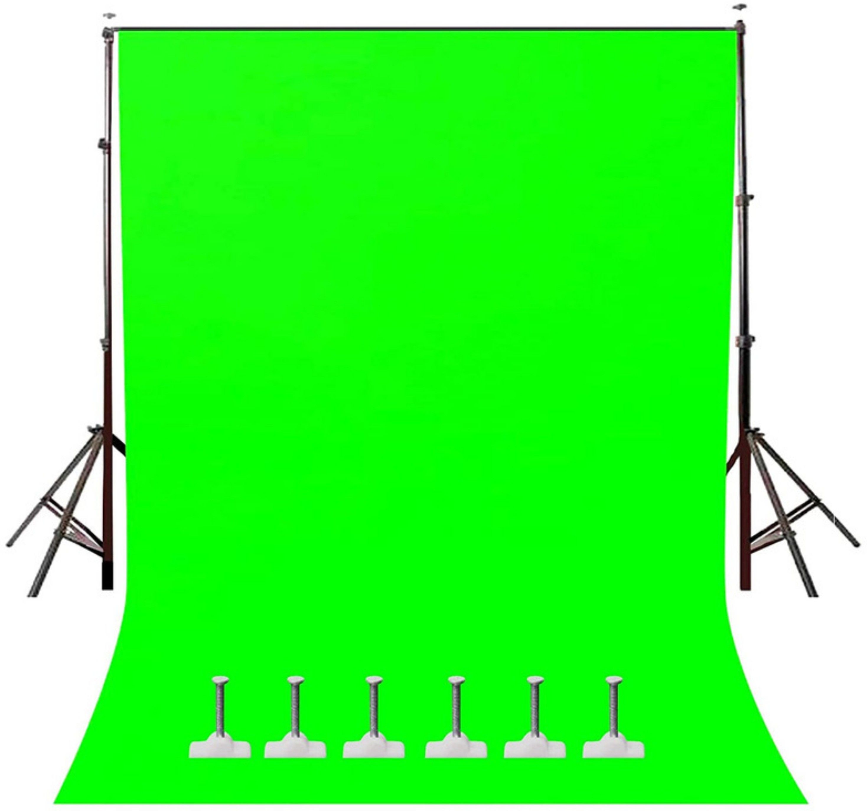 Faniliit Green Screen Background Photo Video Studio Backdrop 8*12 ft. for Youtube Videos Live Gaming Online Teaching Youtube Vlogs Modelling Photograpgy Reflector