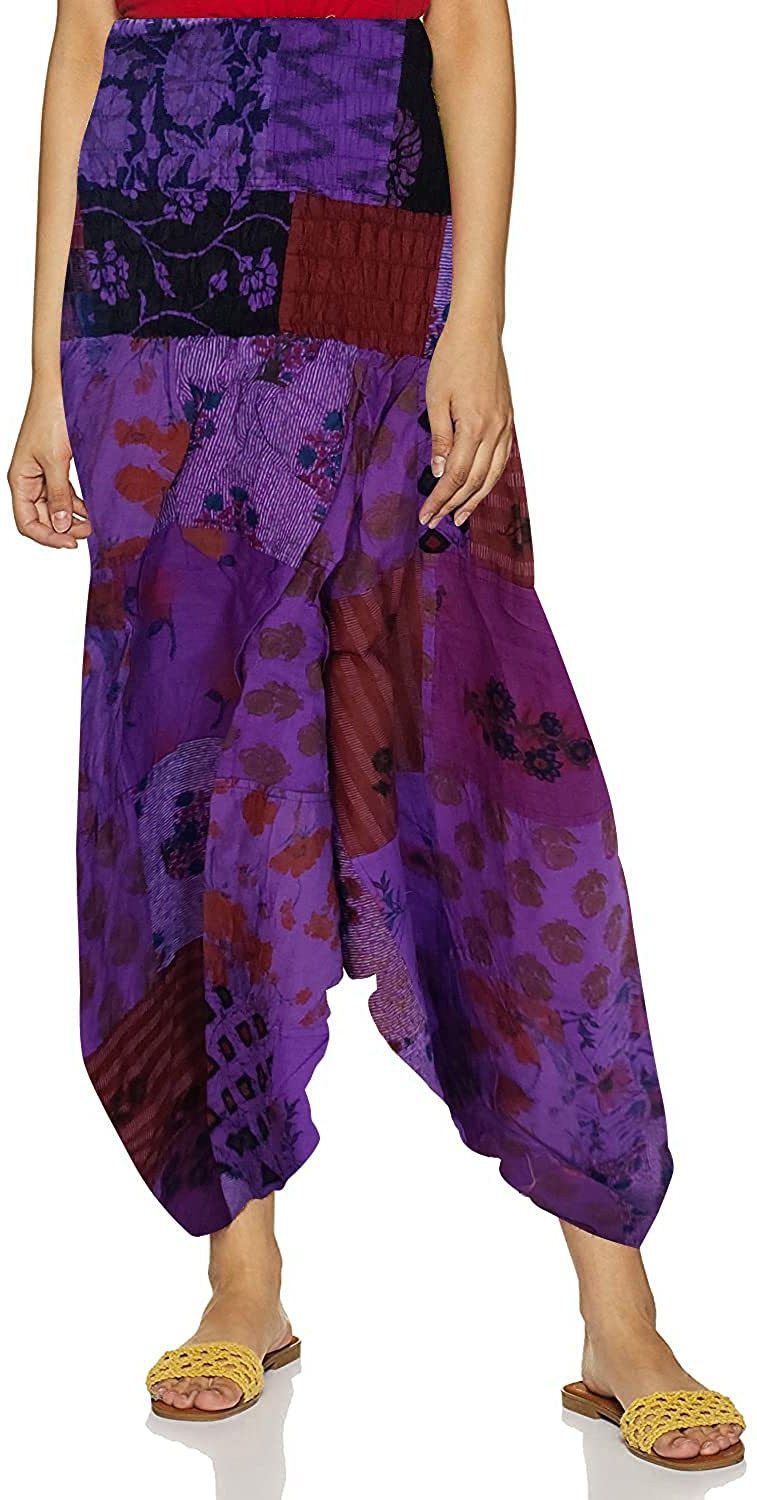 suvasana Printed Cotton Women Harem Pants-picture-42