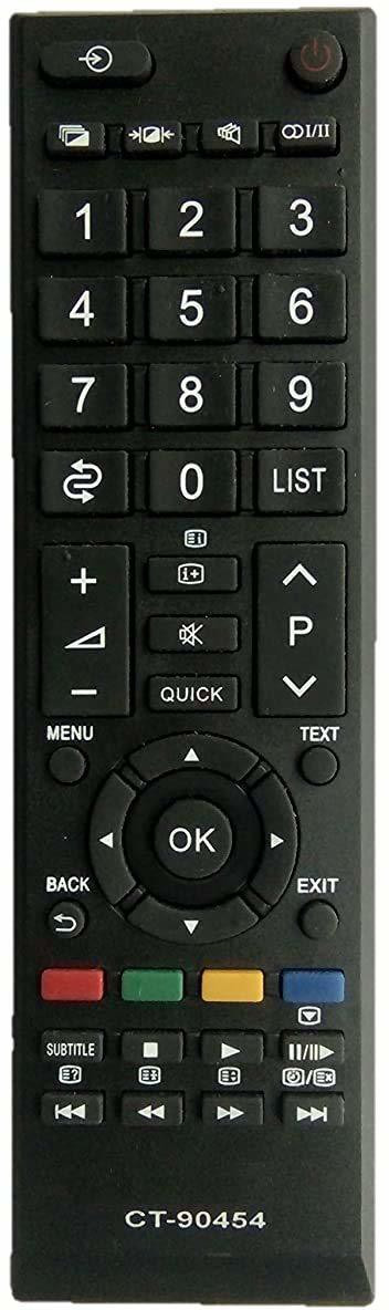 SHIELDGUARD Remote Control No. 49, Compatible for LED/LCD TV Toshiba Remote Controller image 1