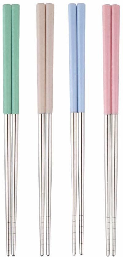 Eating, Decorative, Training, Cooking, Chewing Stainless Steel, Plastic Japanese, Korean, Vietnamese, Chinese Chopstick-image-11