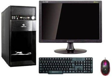 TECH- Assemblers Core2Duo Series Core 2 Duo (4 GB DDR3/1 TB/Windows 10 Pro/1 GB/15.6 Inch Screen/1 GB graphic|Free DOS|Core 2 Duo|[15.6, 23.0)|4 GB) image 1