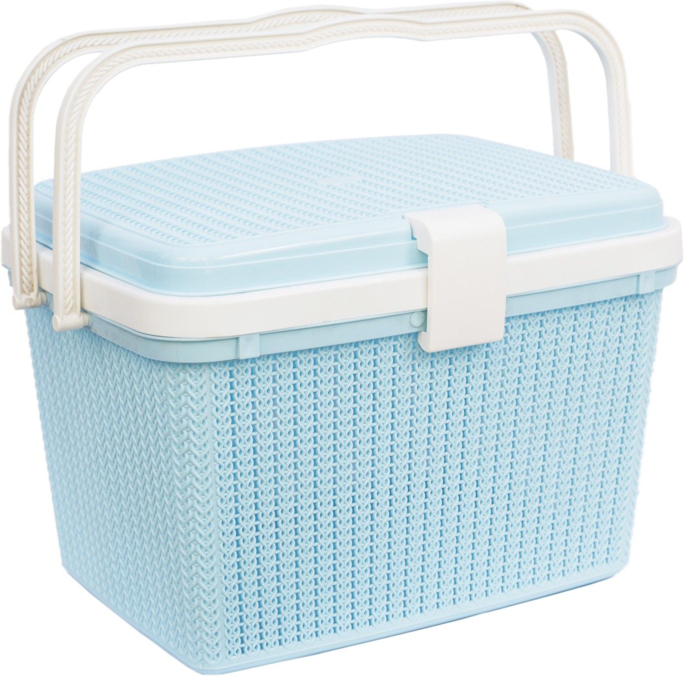 Plastic 25L Multi Utility Picnic Basket/Cloth Storage/Shopping Basket/Toy Storage Storage Basket-image-35