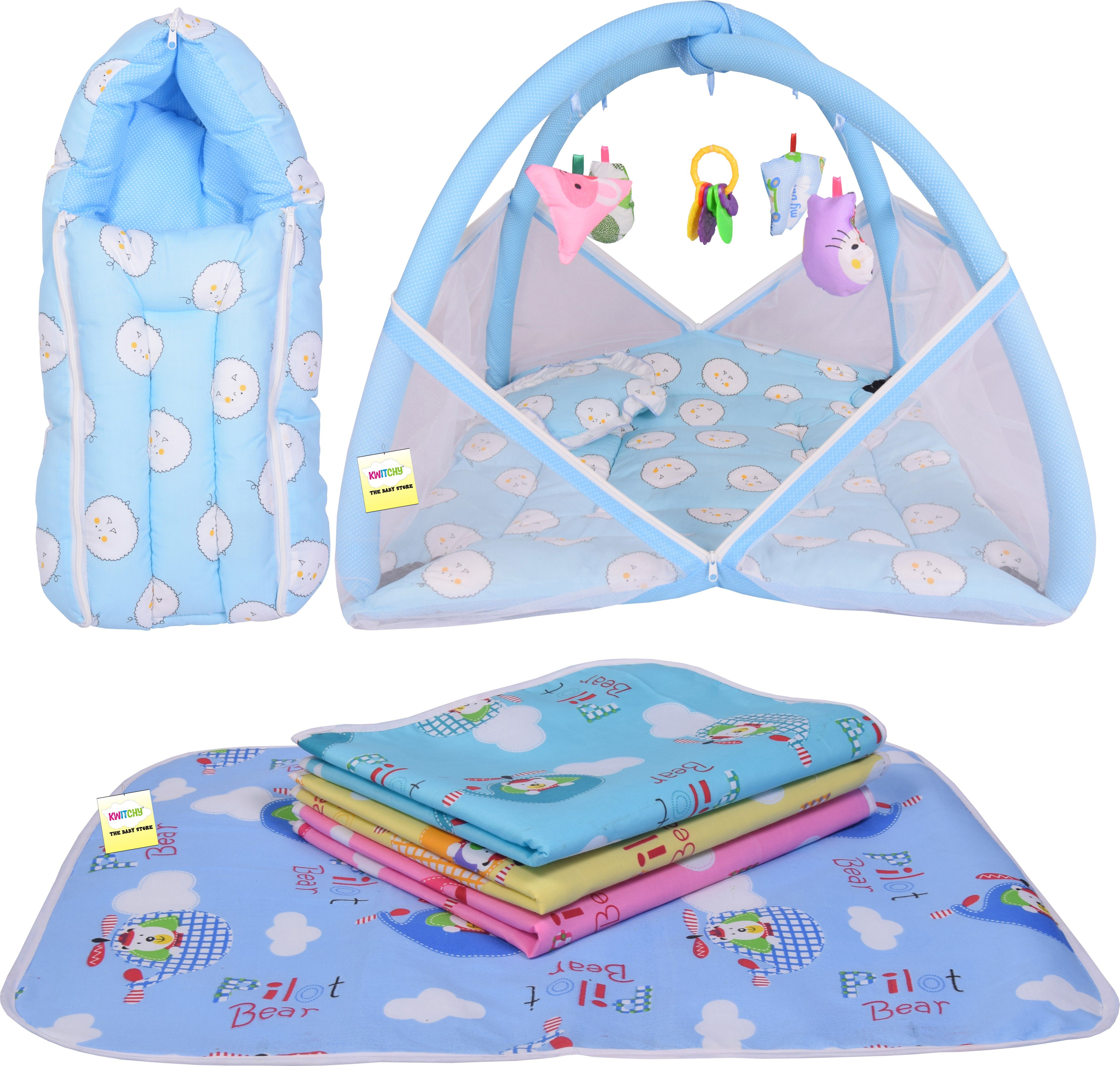 kwitchy New Born Baby All In One Sleeping Essential(0-6 Months)-picture-25
