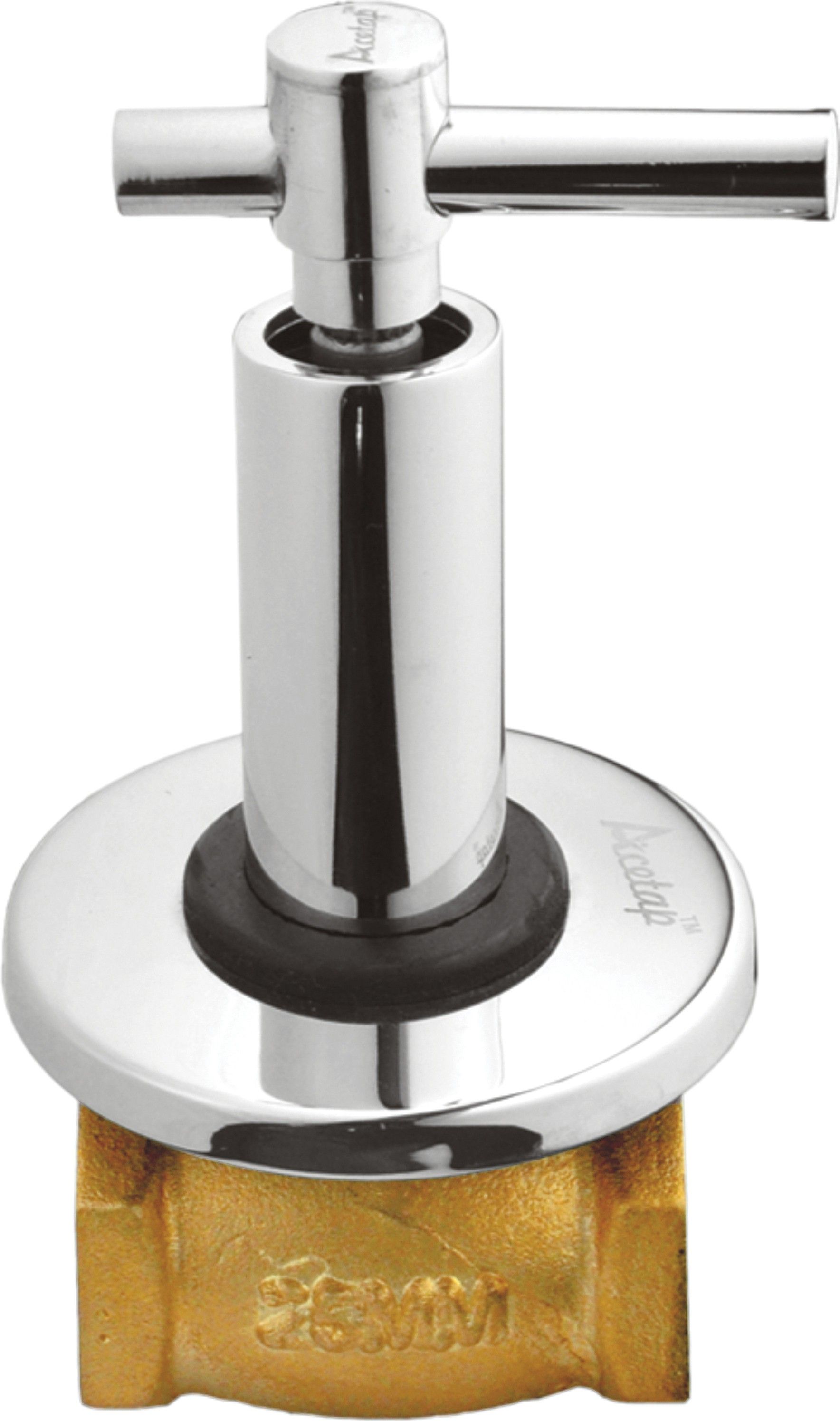 acetap Brass 25MM Flush Valve Sparrow Series Chrome Plated With Wall Flange Flush Tank Lever-picture-20