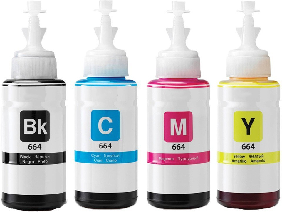 verena ink for L360 Multi-Function Ink Tank Colour Printer Tri-Color Ink Bottle image 1