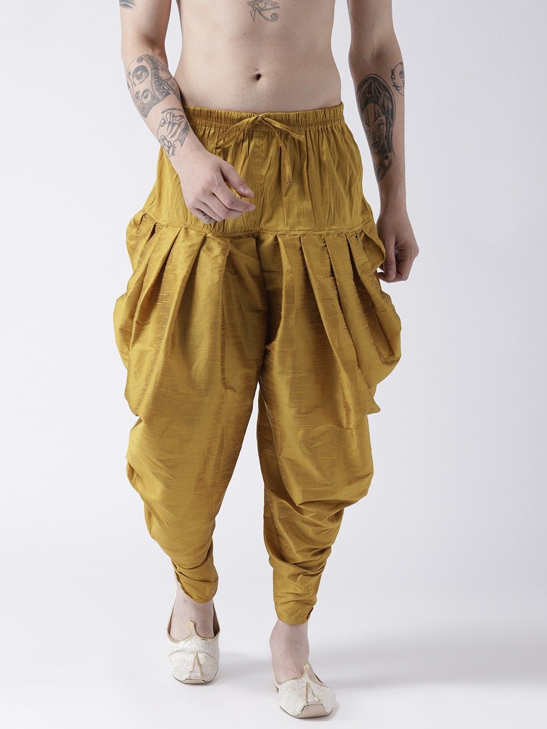 Silk Blend Solid Patiala