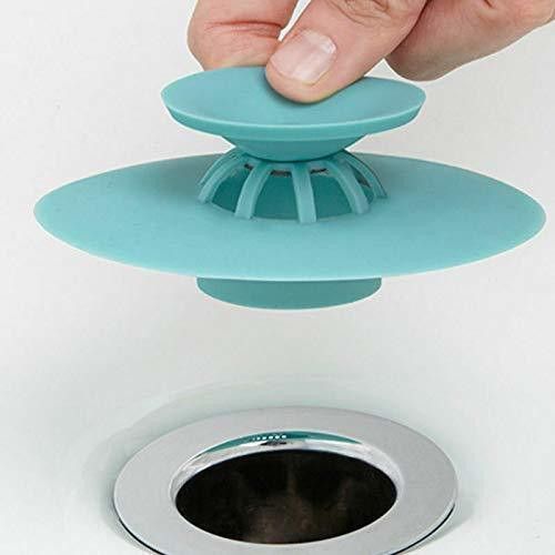 2-in-1 Silicone Sink Sealer Cover Drainer Stopper with Hair Catcher Hair Wash Basin Hair Wash Basin Hair Wash Basin-image-48