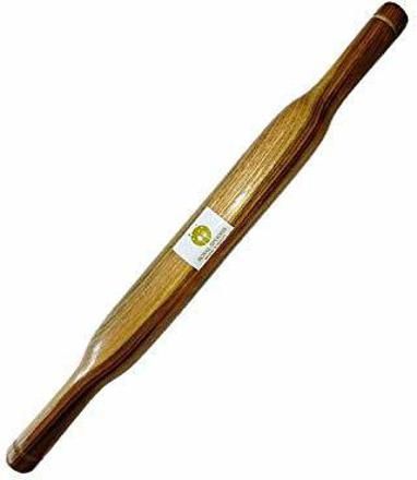 royal spoons Wooden Ghati style belan Teak wood rolling pin for making rotis chapatis-pack of 1 piece Rolling Pin-picture-31