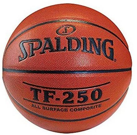 spalding Basketball TF-250 Professional Basketball Without Air Pump Basketball Basketball - Size: 6-picture-29
