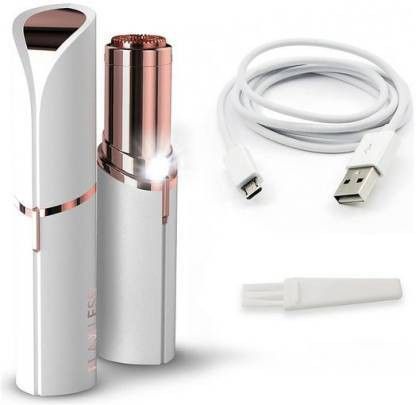 R A Products Hair Remover Machine For Women - Upper Lip, Chin, Eyebrow Trimmer Shaver For Women (White) Personal Care Appliance Combo-image-39