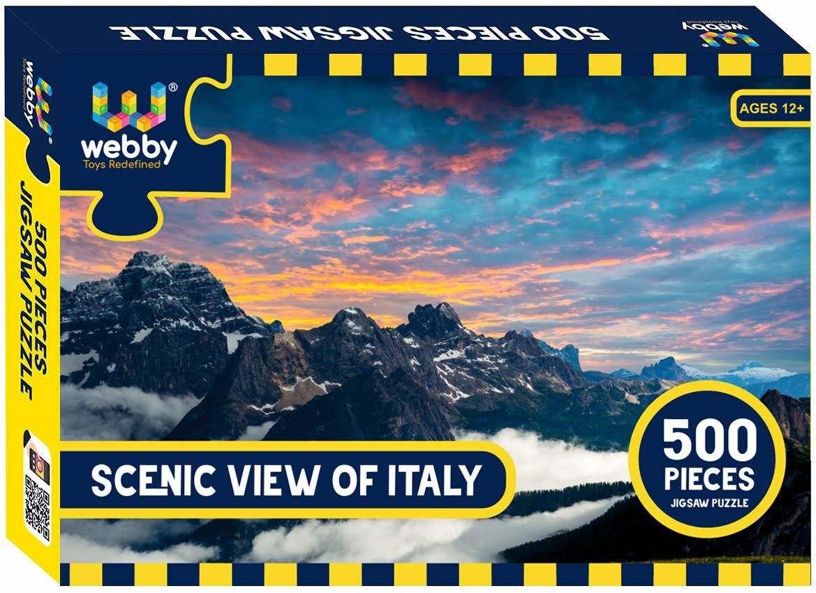 webby Scenic View of Italy Jigsaw Puzzle, 500 Pieces-picture-18