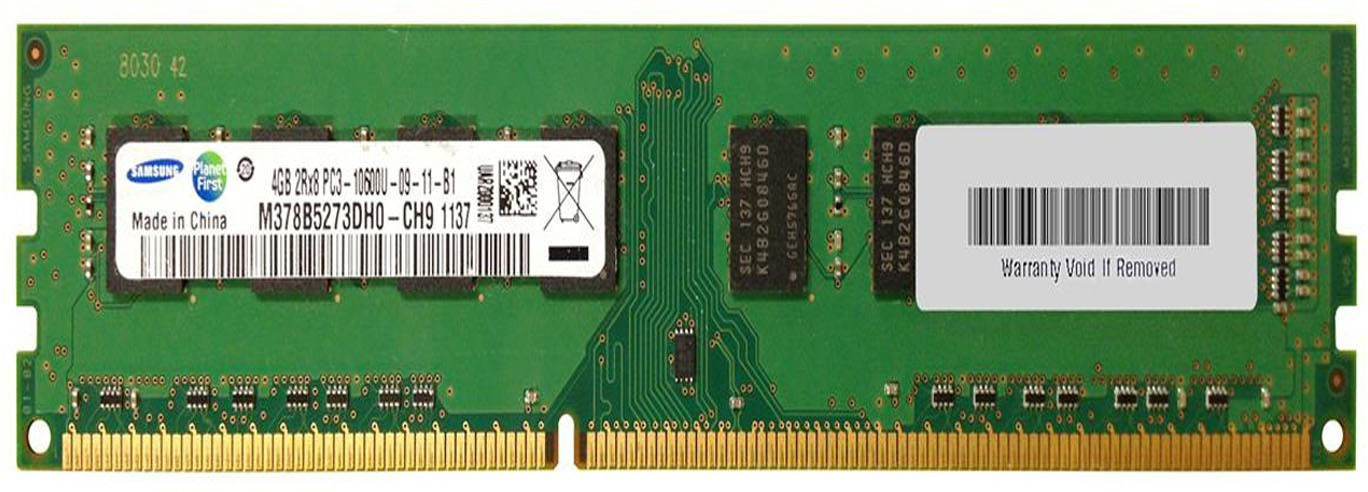 SAMSUNG Pc3-10600/1333 DDR3 4 GB PC (4GB DDR3 1333 M378B5273DH0-CH9) image 1
