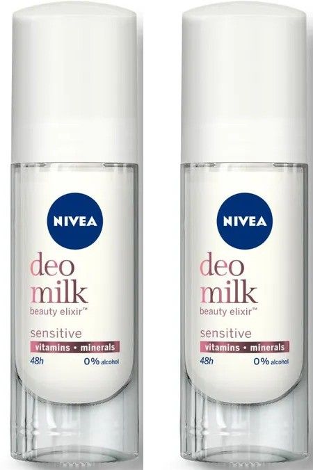 Deo Milk Beauty Elixir Sensitive Deodorant Roll on Each 40mlPack of 2 Deodorant Roll-on - For Women-image-33