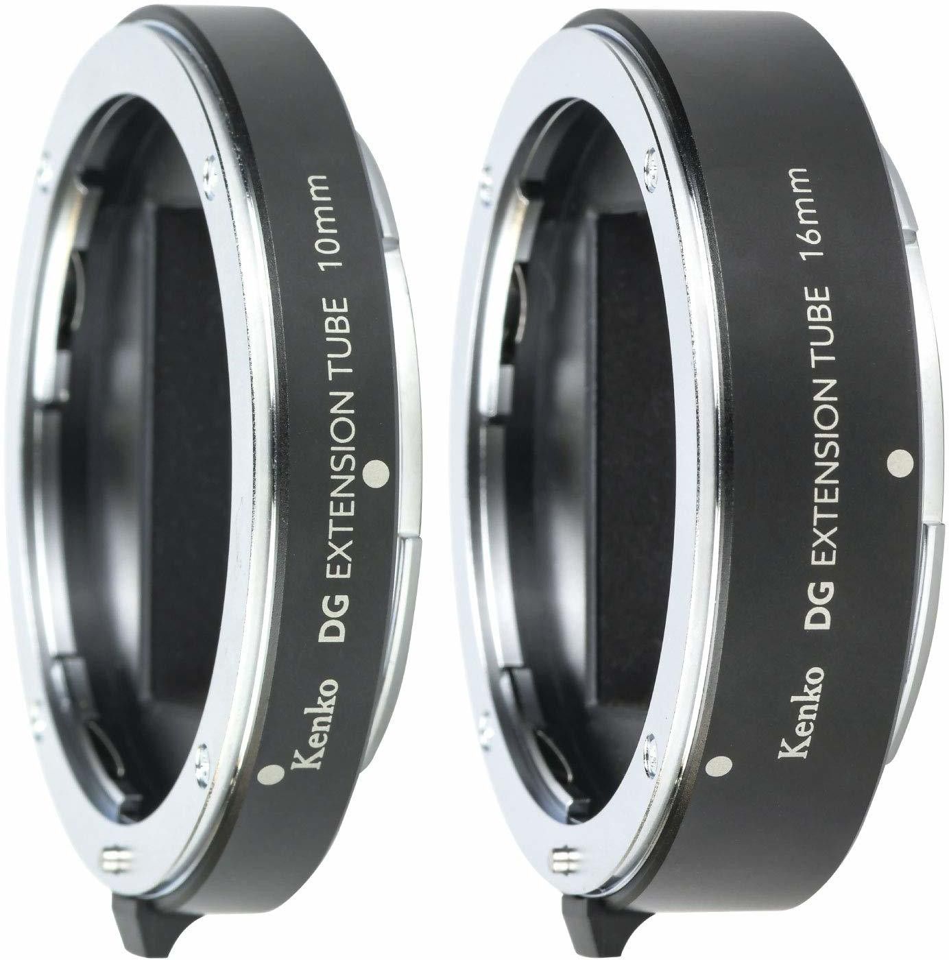 Kenko DG Extension Tube 10mm and 16mm for Nikon Z Mount (Nikon Z) Adjustable Macro Extension Tube-image-2