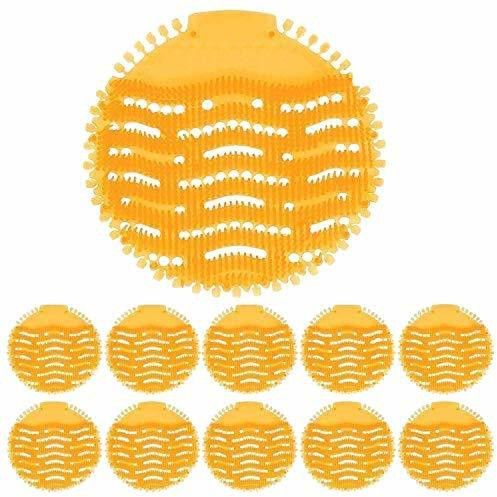 nency Urinal Screen Mat Orange Citrus - 10 Pcs Set (Exciting New Fragrances ) Waterless Commode Urinal-picture-40