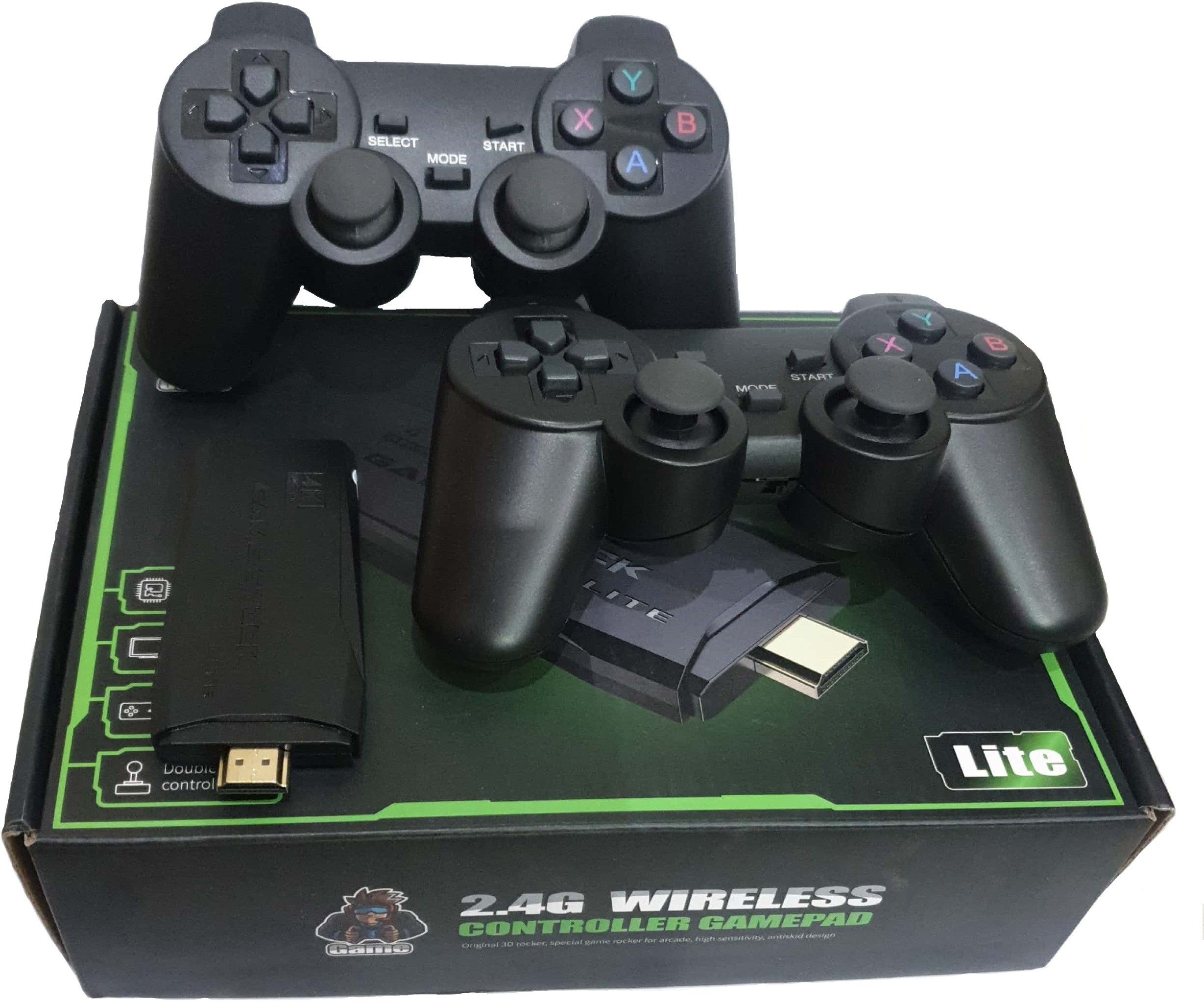 Best 4K ULTRA HD TV Video Game for Kids - Gaming Controller with Game Stick (2 Controller, 1 Game Stick) Limited Edition-image-42