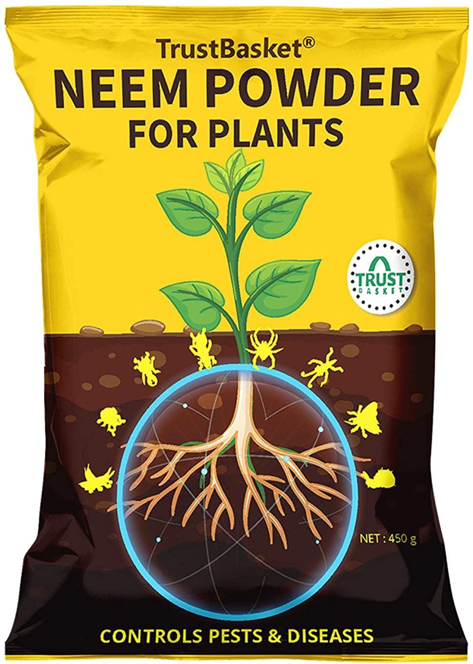 trustbasket Neem Powder for Plants - 450 GMS Manure-picture-13