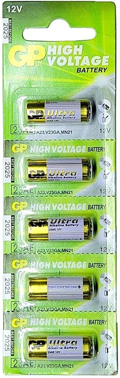 5pcs 23AE 12V Alkaline Battery Non Rechargeable High Voltage Cell Car Remote A23, V23GA, MN21 Automotive Electronic Hobby Kit-image-49