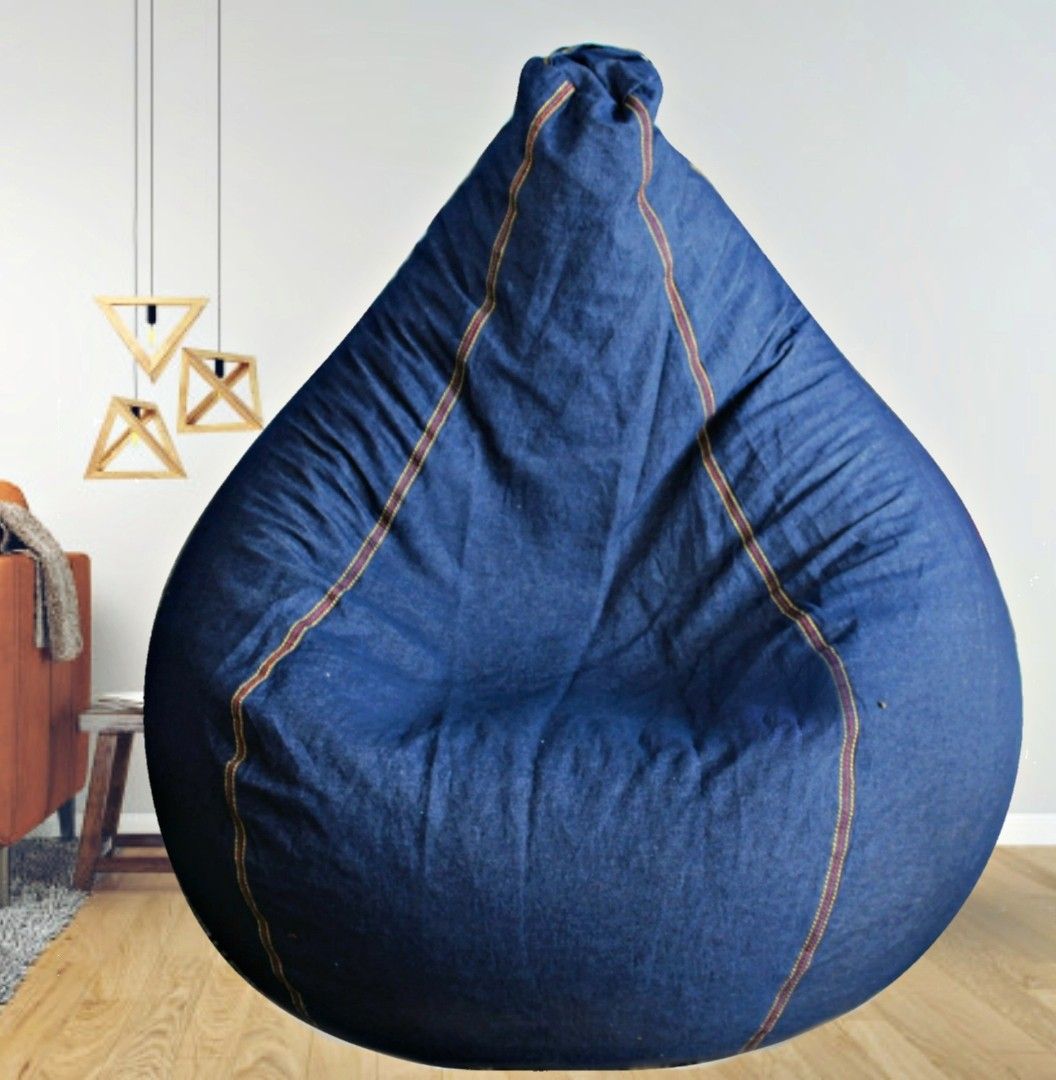 Jumbo Tear Drop Bean Bag Cover(Without Beans)-image-17