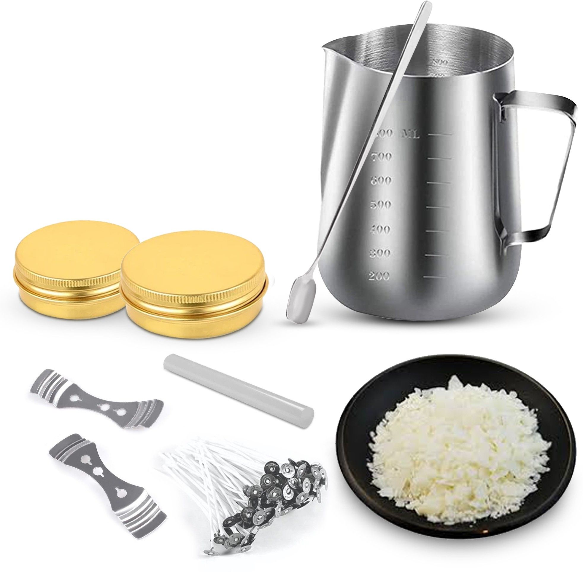 auradecor Regular Stainless Steel Candle Moulds-picture-21