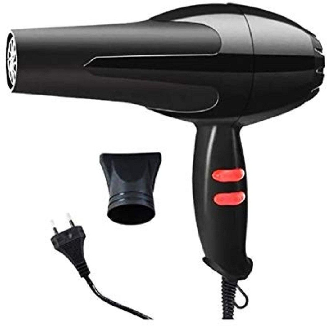 CKINDIA 2888 2888 Professional Salon Hair Dryer Men and Women 2 Speed Setting 2 Cool Button with AC Motor Connector Nozzle and Removable Filter Black (1500 Watts) Hair Dryer-image-36