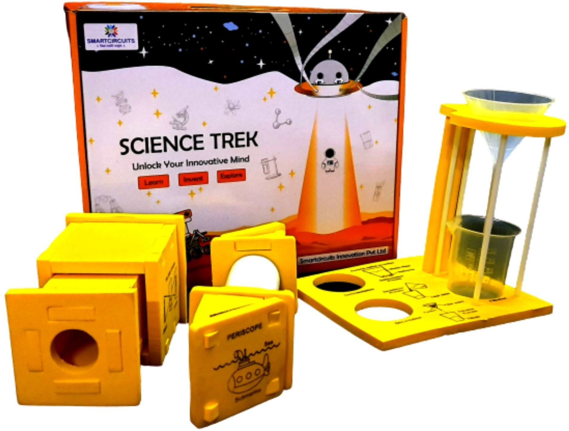 smartcircuits Science Trek Kit, Science Kit for Class 6, STEM Kit for Class 6th, Age 11 Years - 14 Years. DIY Experiment Kit, Play and Learn Science, CBSE, ICSE, State Board image 1