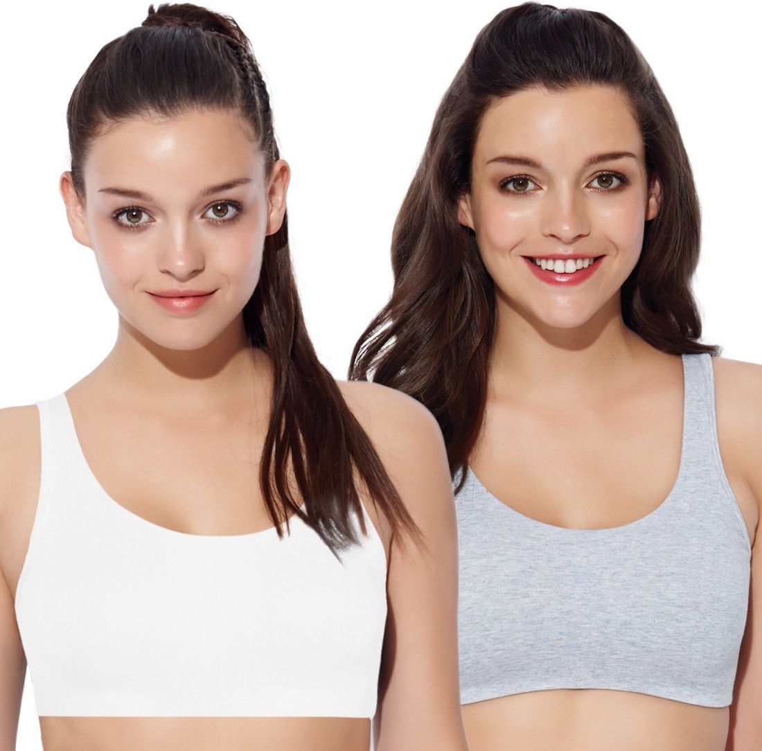 enamor Pack of 2 Women Sports Non Padded Bra-picture-12