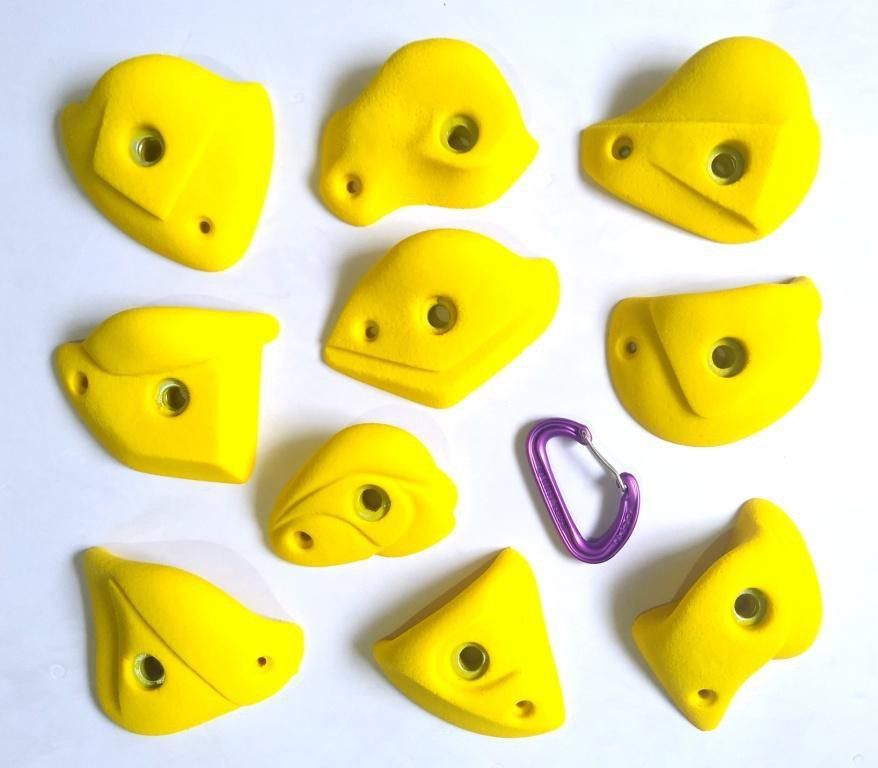 vertical enterprises Thank God Pockets-3 (Set of 10 pocket holds) Climbing Hold-picture-11
