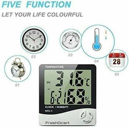 zinzo Digital White Clock-picture-23