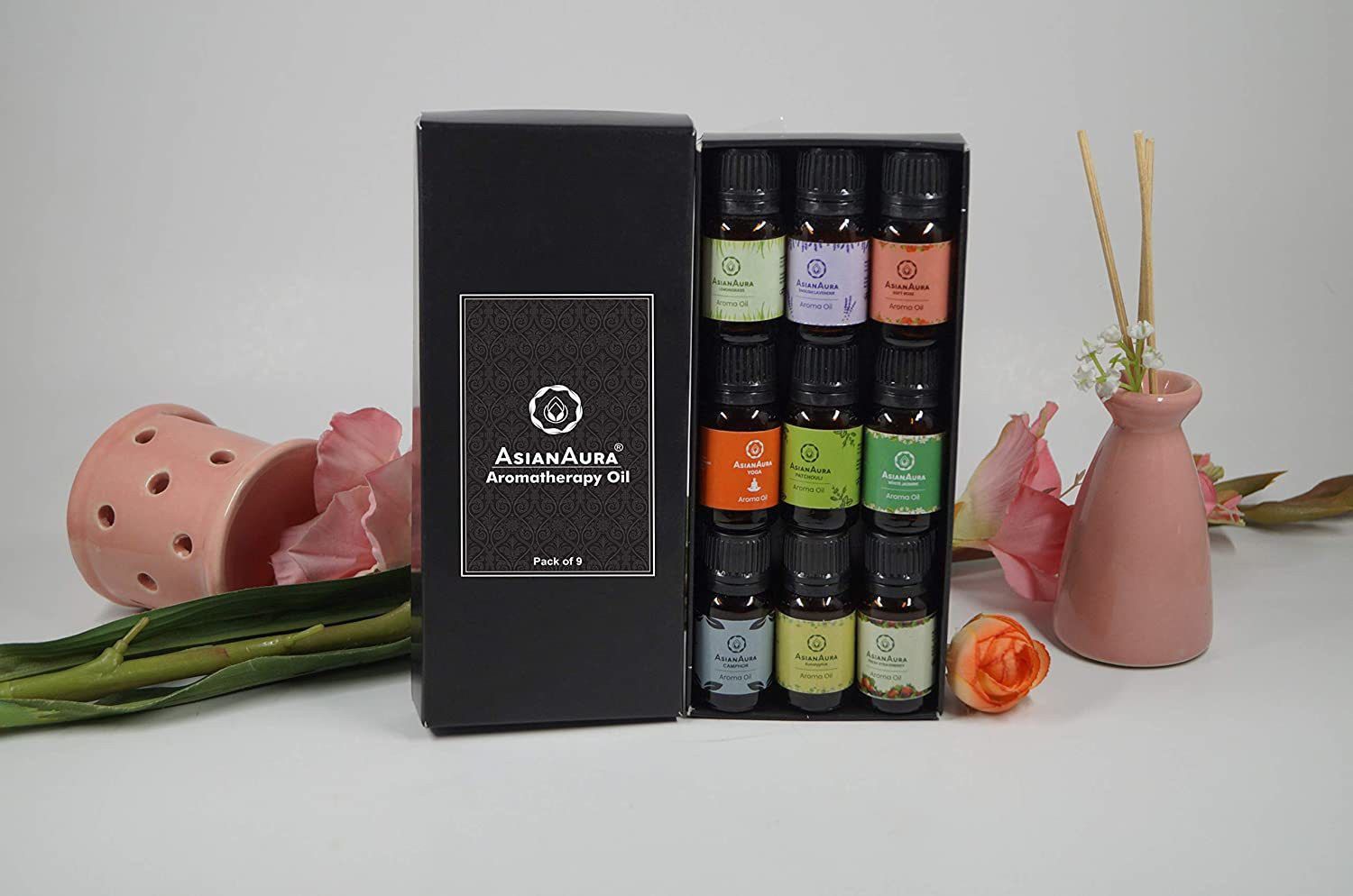 asian aura Fresh Strawberry, Yoga, English Lavender, Soft Rose, Lemon Grass, Patchouli, Eucalyptus, Camphor, White Jasmine Aroma Oil Aroma Oil with Multi Fragrance-picture-13