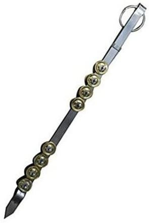 maga mart Iron Chimta/Chimpta, musical fire tongs with 4 line Jingles Chimta Instrument Chimta Instrument image 1