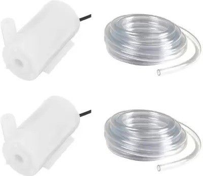 (Pack of 2) DC 3-12V Submersible Pump Mini water pump For Aquarium, Fish Tank And Suitable For School Projects And Models Submersible Water Pump Electronic Components Electronic Hobby Kit-image-28
