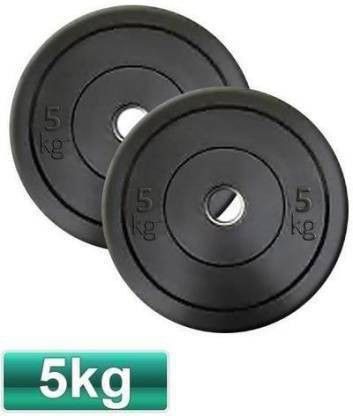 sbr sports 10 kg 10KG PVC WEIGHT PLATES (5KG* 2PIECE=10KG TOTAL WEIGHT PLATES) Home Gym Combo-picture-21