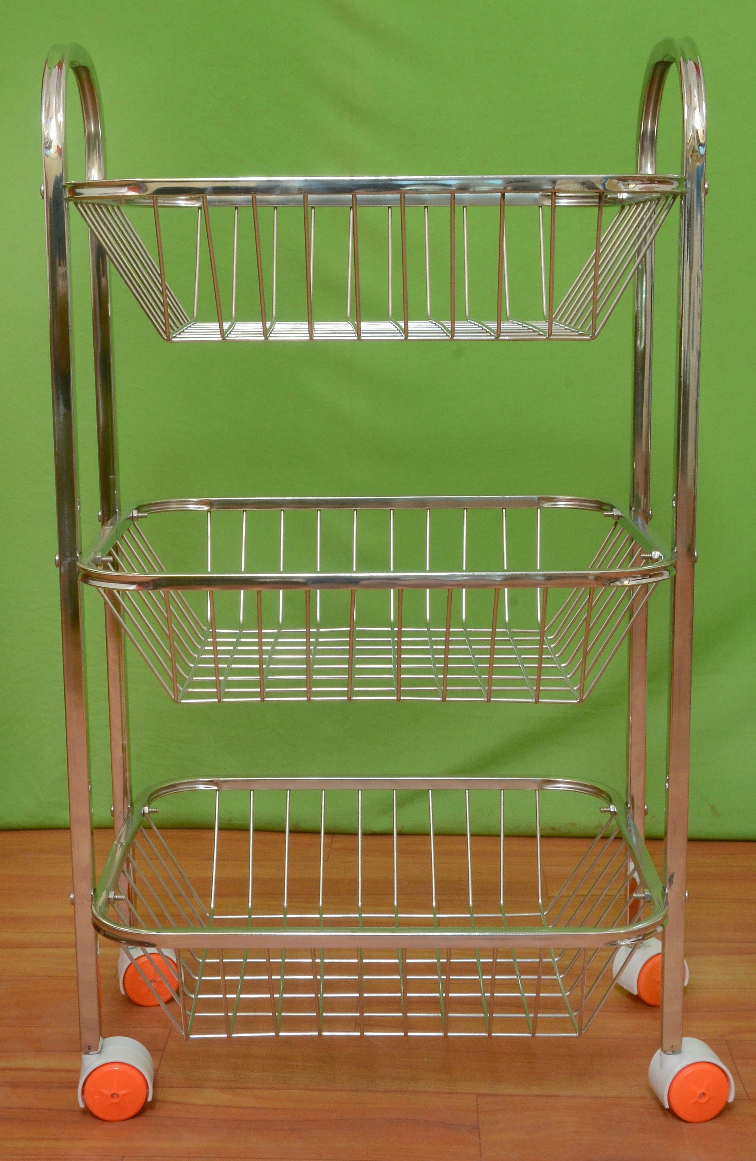 kitchen bazzar Steel Fruit & Vegetable Basket-picture-25