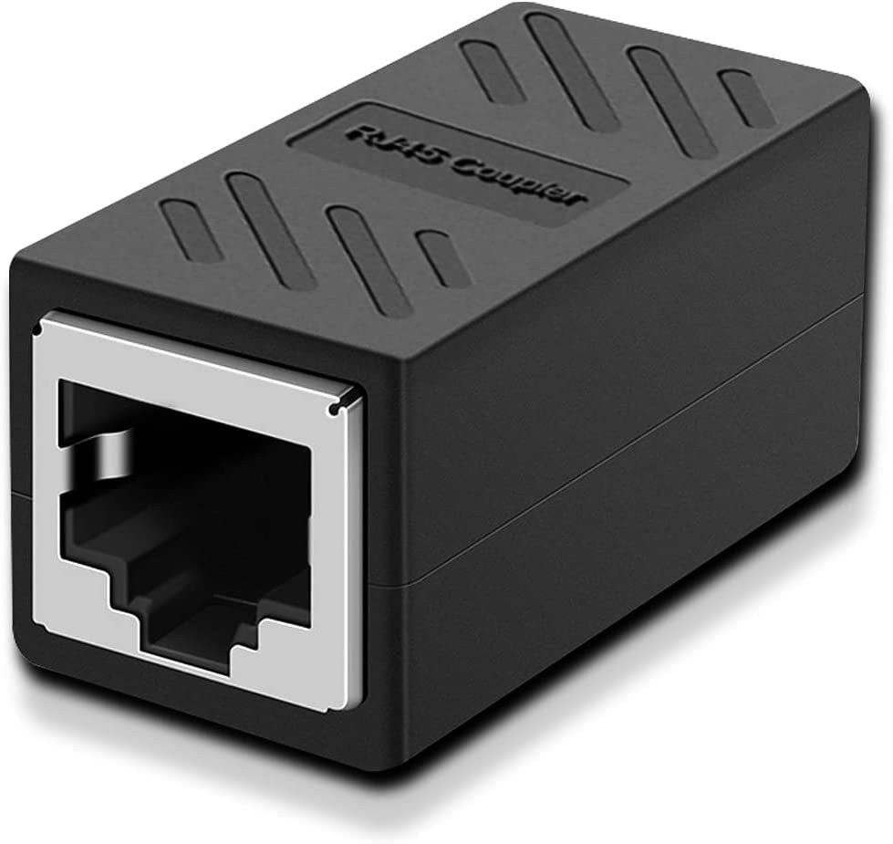 Zabolo RJ45 Network Coupler, Female to Female LAN Jointer Connector Ethernet Lan Adapter