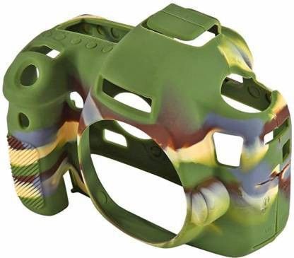 digiclicks Silicon Cover for Canon EOS M50 Camera Protective Rubber Case ( Camouflage)Camera Bag