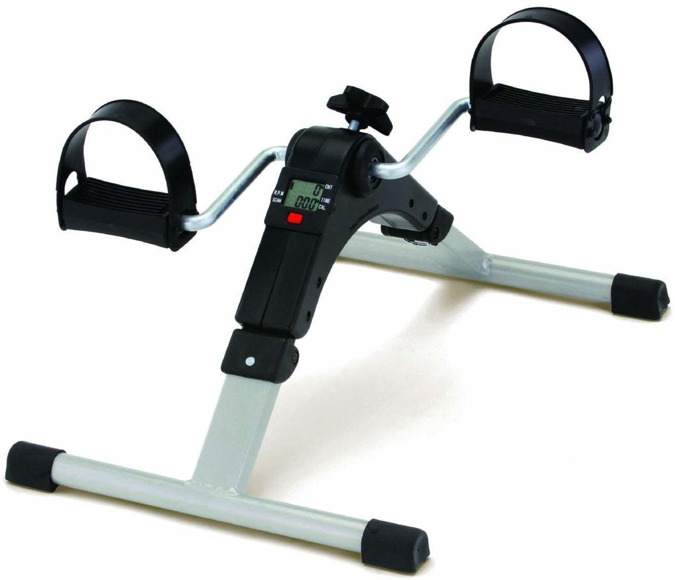 tima Digital Cycle Indoor Foot Paddle Exerciser with Adjustable Resistanc LCD Display Indoor Cycles Exercise Bike image 1