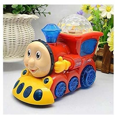 vrux Plastic Musical Engine Train, Pack Of 1, Multicolour-picture-47