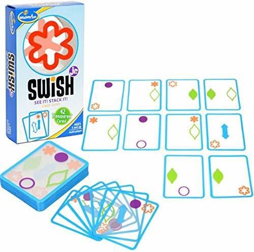 Kids Educational Card Game Wisdom Fun Swish Junior Card Game-image-5