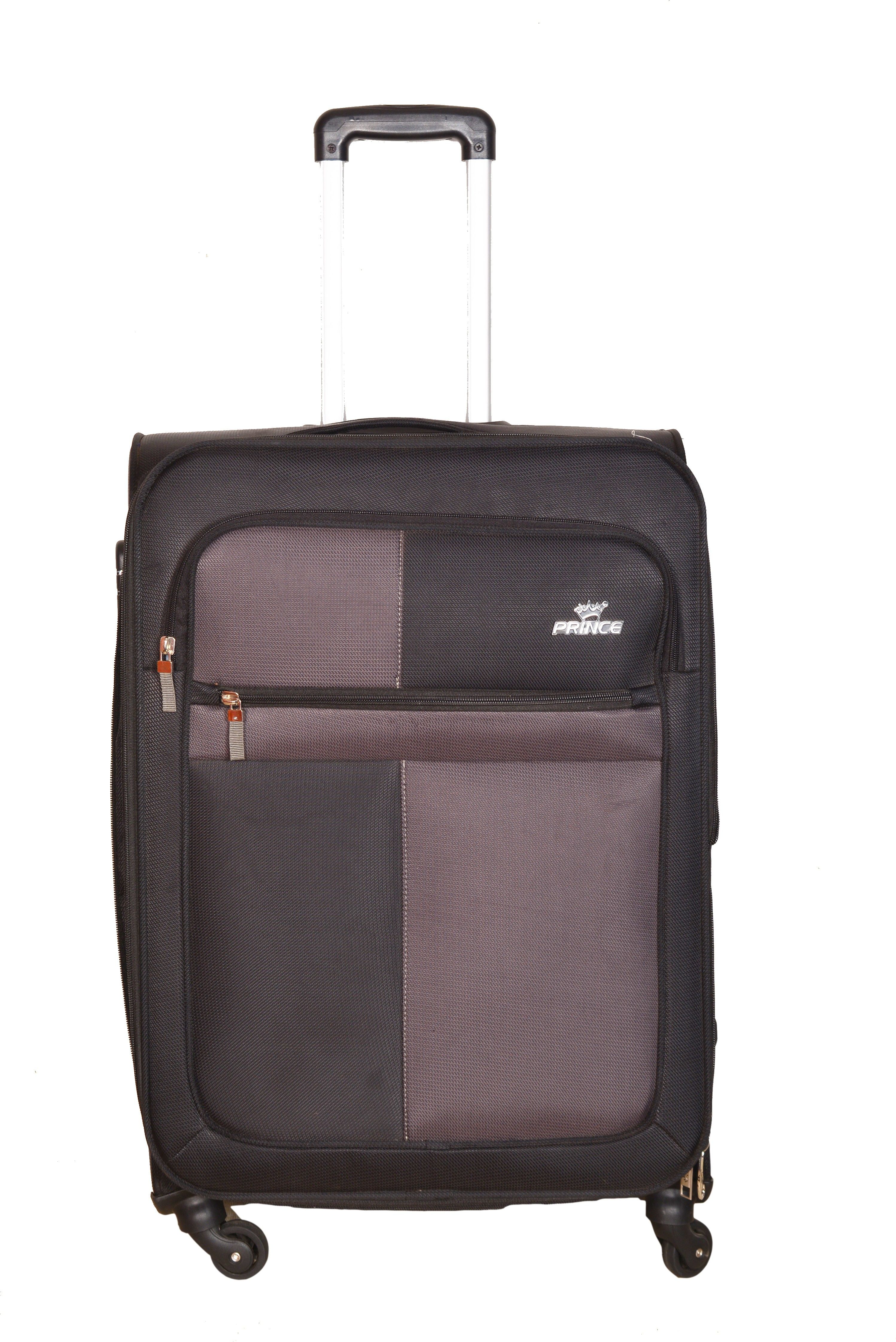 Small Check-in Suitcase (24 inch) 4 Wheels - 4W EXP 71 ( MEDIUM SIZE ) - Black-image-19