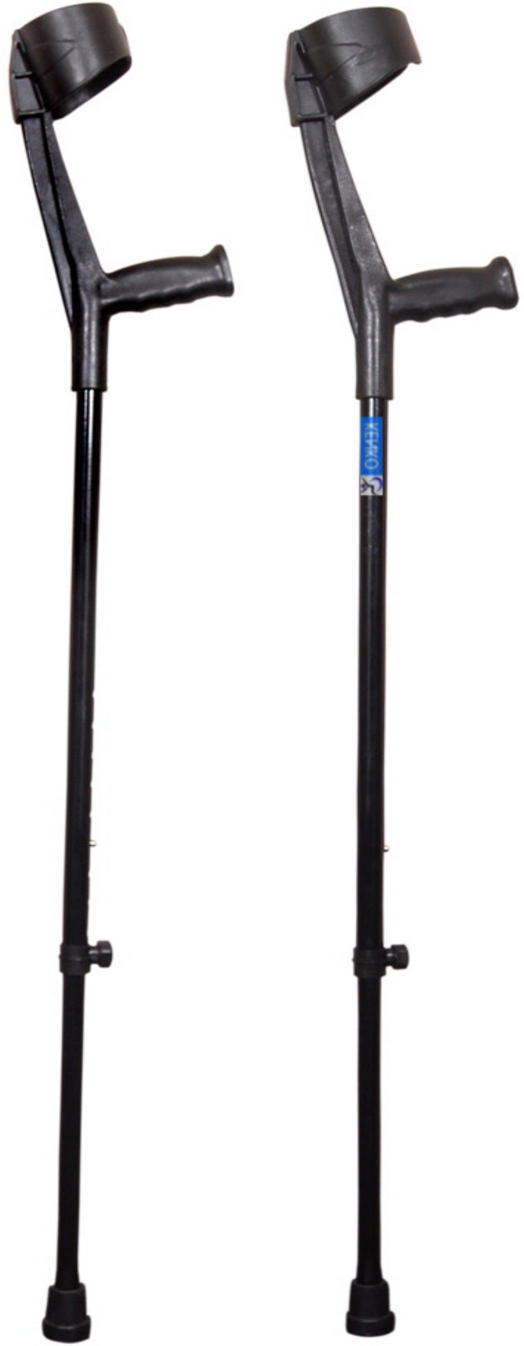 i-6ee ZED BLACK, ELBOW CRUTCH BEST IN QUALITIY, HEIGHT ADJUSTABLE, UNIVERSAL Walking Stick (pack of 2) Walking Stick-image-26