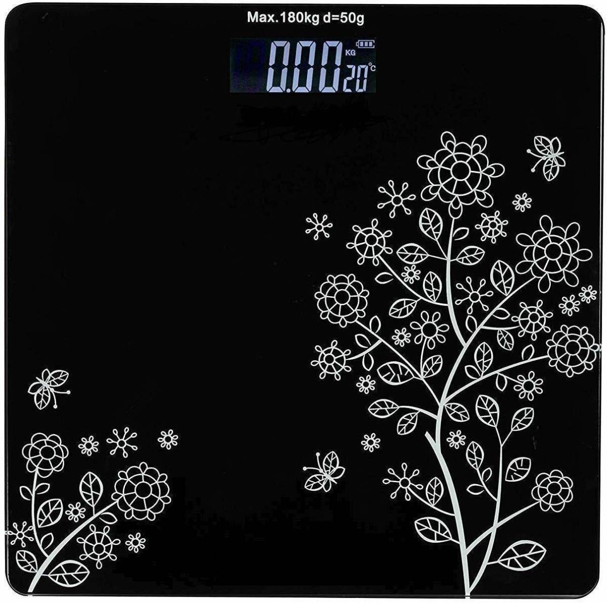 Sasimo 6 mm Automatic Personal Digital Weight Machine Heavy Duty Electronic Thick Tempered Glass LCD Display Square Electronic Digital Personal Bathroom Health Body Weight Bathroom Weighing Scale, weight bathroom scale digital, Bathroom Health Body Weight Scales For Body Weight, Weight Scale Digital For Human Body, Weight Machine For Body Weight Weighing Scale Weighing Scale (Black) Weighing Scale
