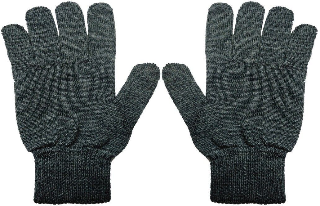 Solid Winter Men Gloves