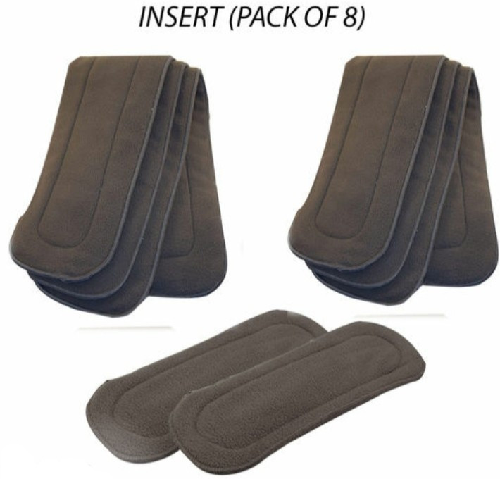 geet trading 5 LAYERS INSERT. Reusable, washable 5 layer baby diaper's insert ONLY image 1