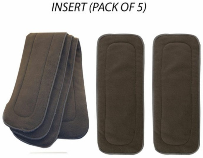 geet trading 5 LAYERS INSERT. Reusable, washable 5 layer baby diaper's insert ONLY image 1