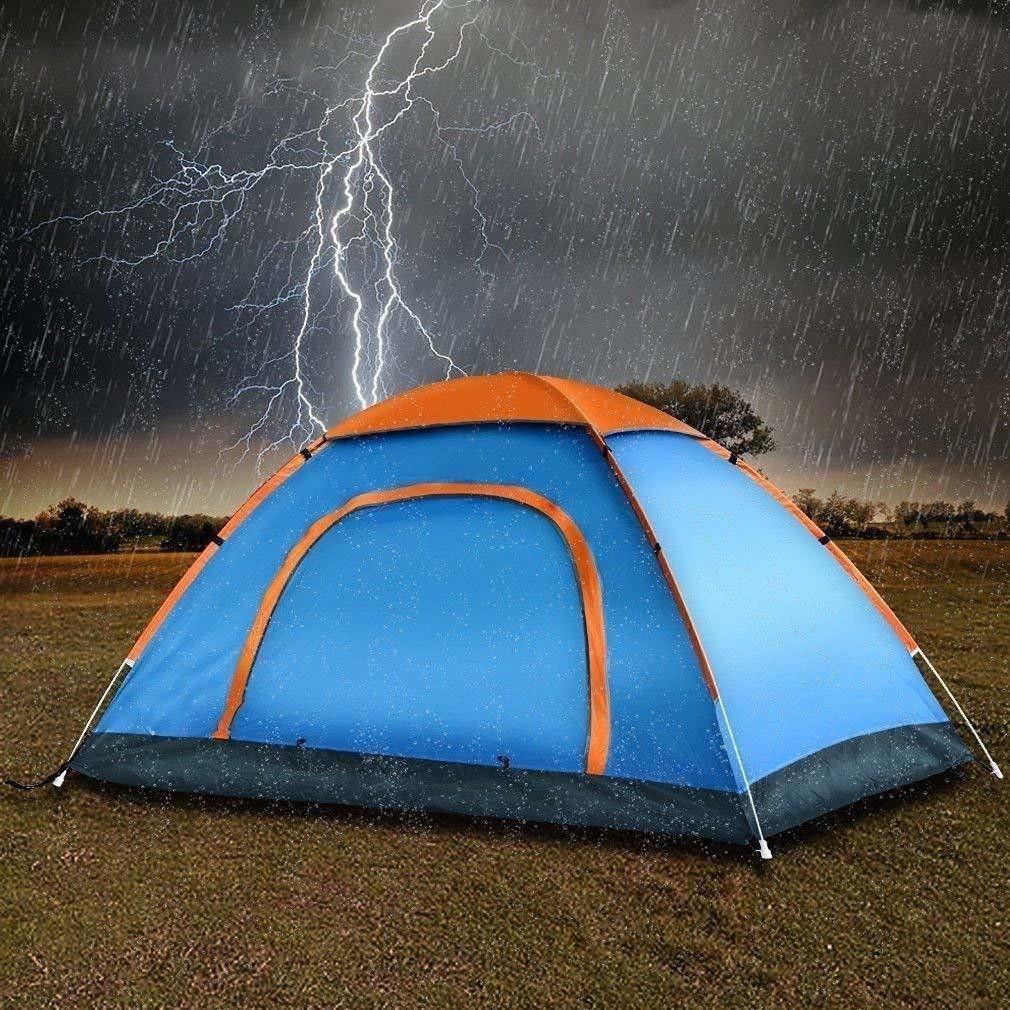 6 Person Instant Pop Up Lightweight Camping Tent, Outdoor Easy Set Up Tent - For 6 Persons-image-12