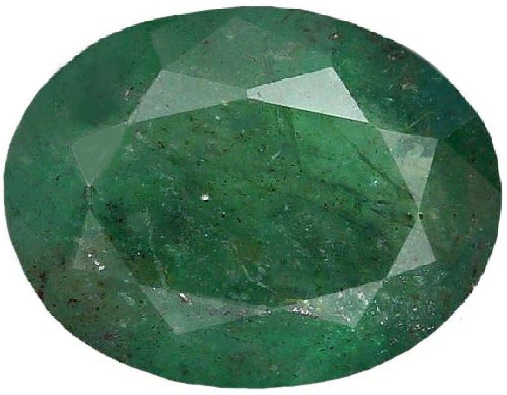 Ankit Collection Green Cut Natural Emerald Gemstone