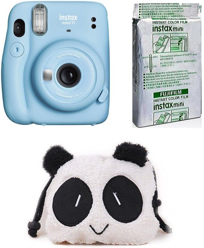 FUJIFILM Instax Mini 11 INSTAX Mini 11 with 10X1 Instant Film With Panda Pouch Instant Camera-picture-18